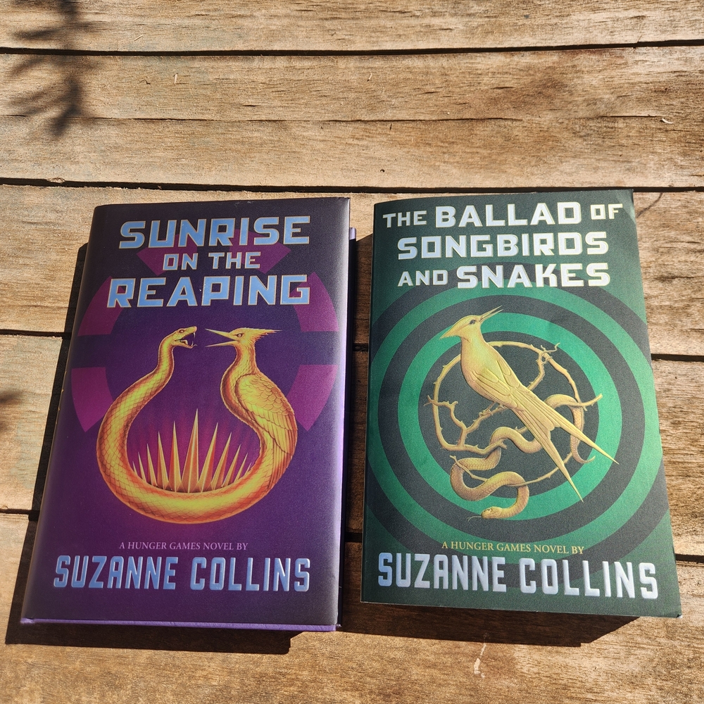 Hunger Games Book Set - Sunrise On The Reaping & The Ballad Of Songbirds And Sna